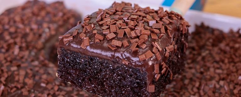 Bolo de Chocolate Simples